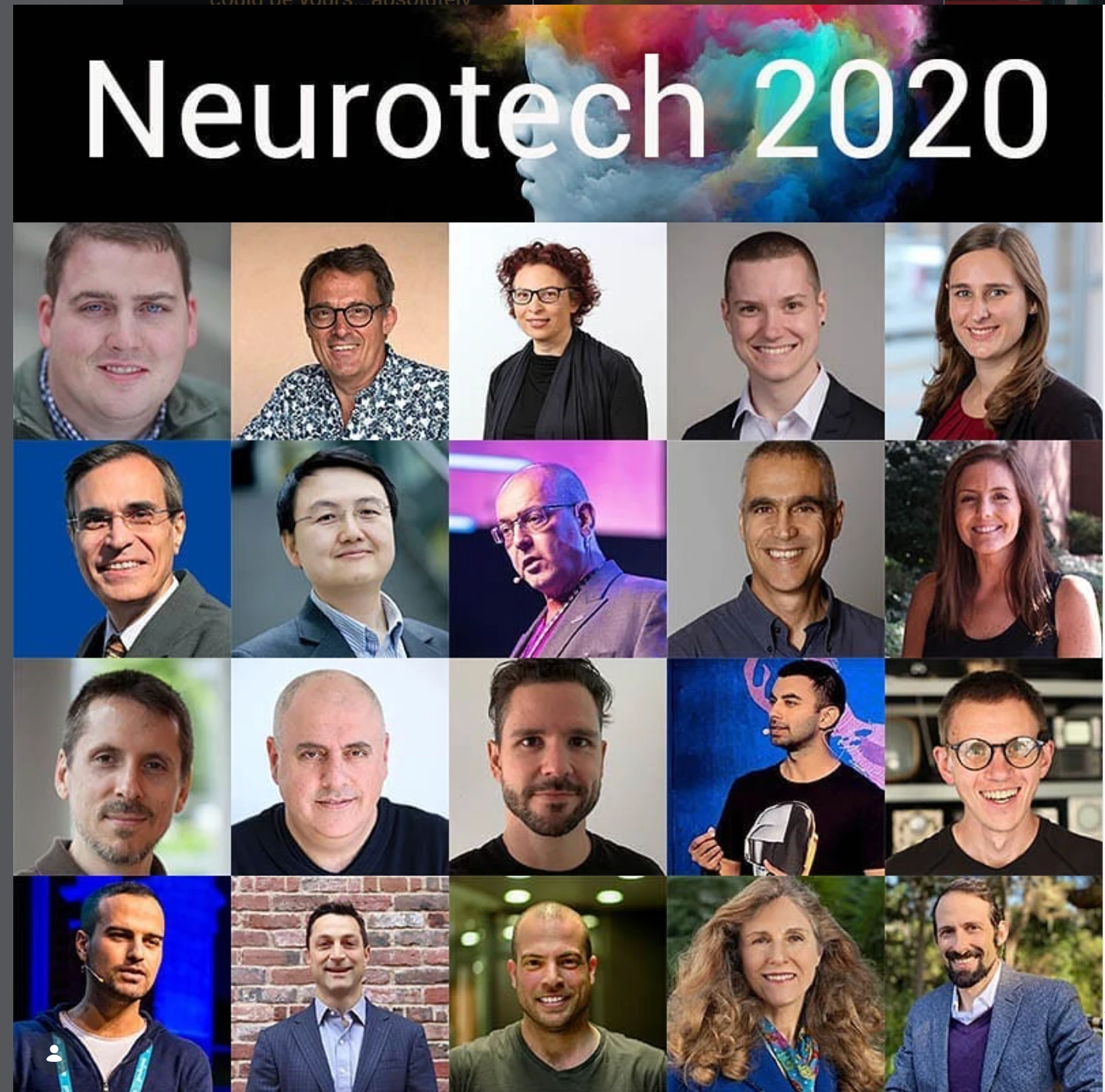 NeuroTech2020 speakers